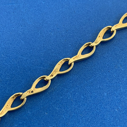 Designer RSE Vermeil 925 Sterling Silver Diamond Tennis Bracelet