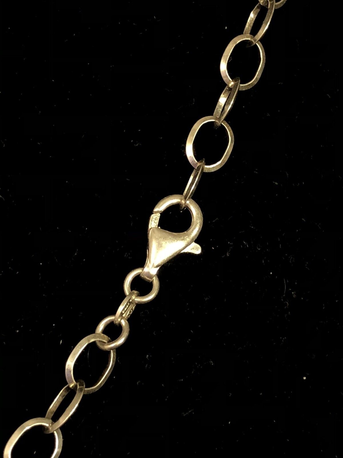 Karizia SPA KA1722 Italy Sterling Silver Round Layered Modernist Chain Necklace