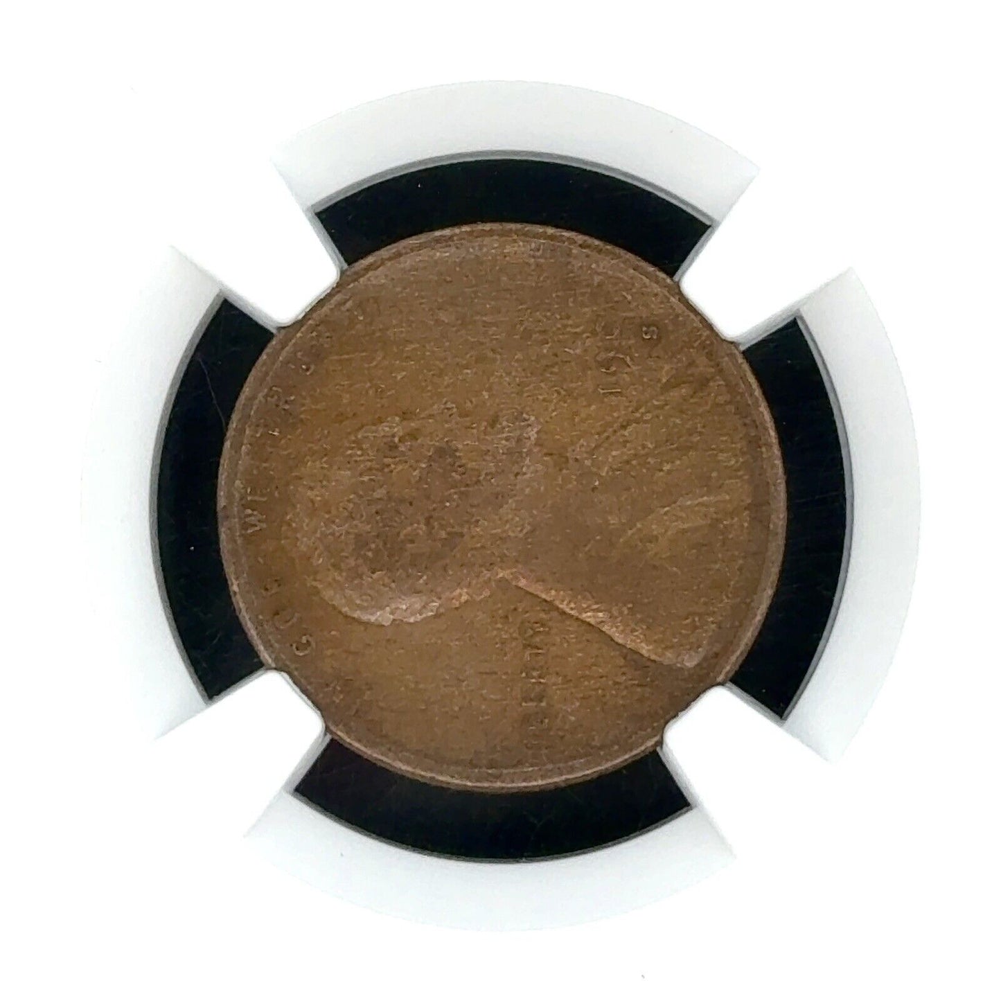 1909 S VDB Lincoln One Cent NGC F15 BN Better Key San Francisco Coin