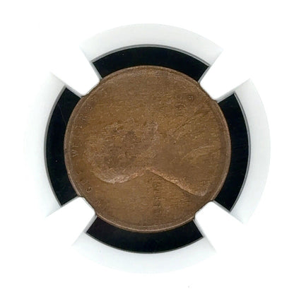 1909 S VDB Lincoln One Cent NGC F15 BN Better Key San Francisco Coin