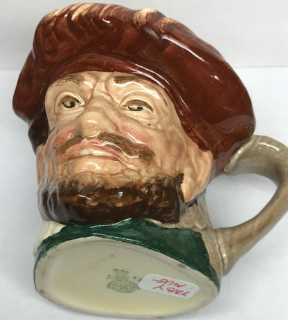 Vintage Royal Doulton Sir Francis Drake Large Character Jug Mug A Mark England
