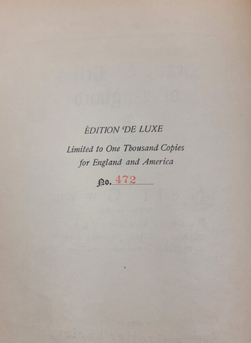 Beaux and Belles of England: Nell Gwyn by Peter Cunningham 1900 Deluxe Edition