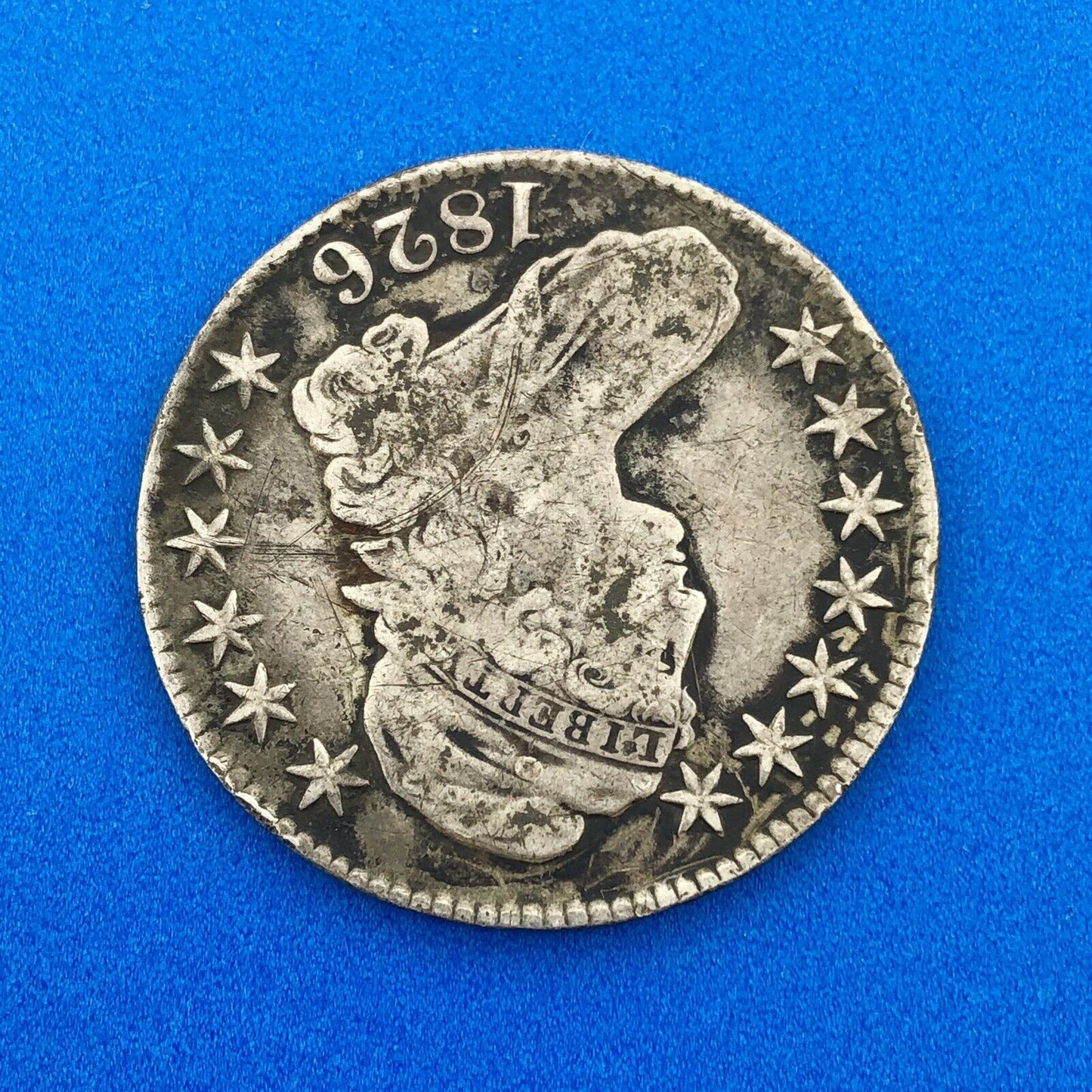 1826 P Capped Bust Silver Half Dollar 50c Better Early Philadelphia Mint Coin