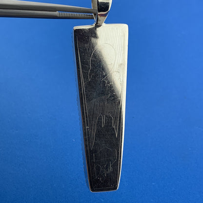 Stunning Sterling Silver 925 Multi-Stone Rainbow Tall Obelisk Statement Pendant