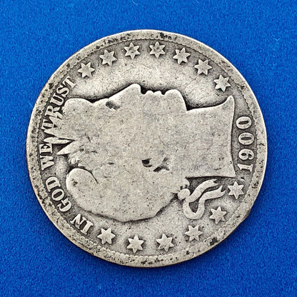 1900 O Barber Silver Half Dollar Better Rare Key New Orleans Mint Coin
