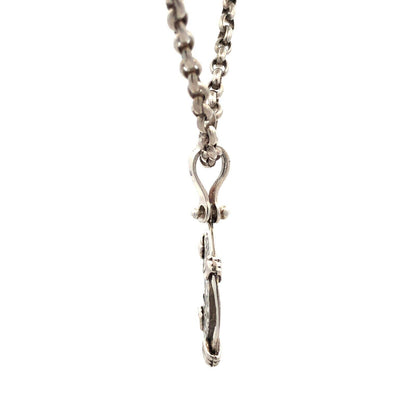 Waxing Poetic WP 925 Sterling Silver Spanish Colonial Coin Pendant Necklace