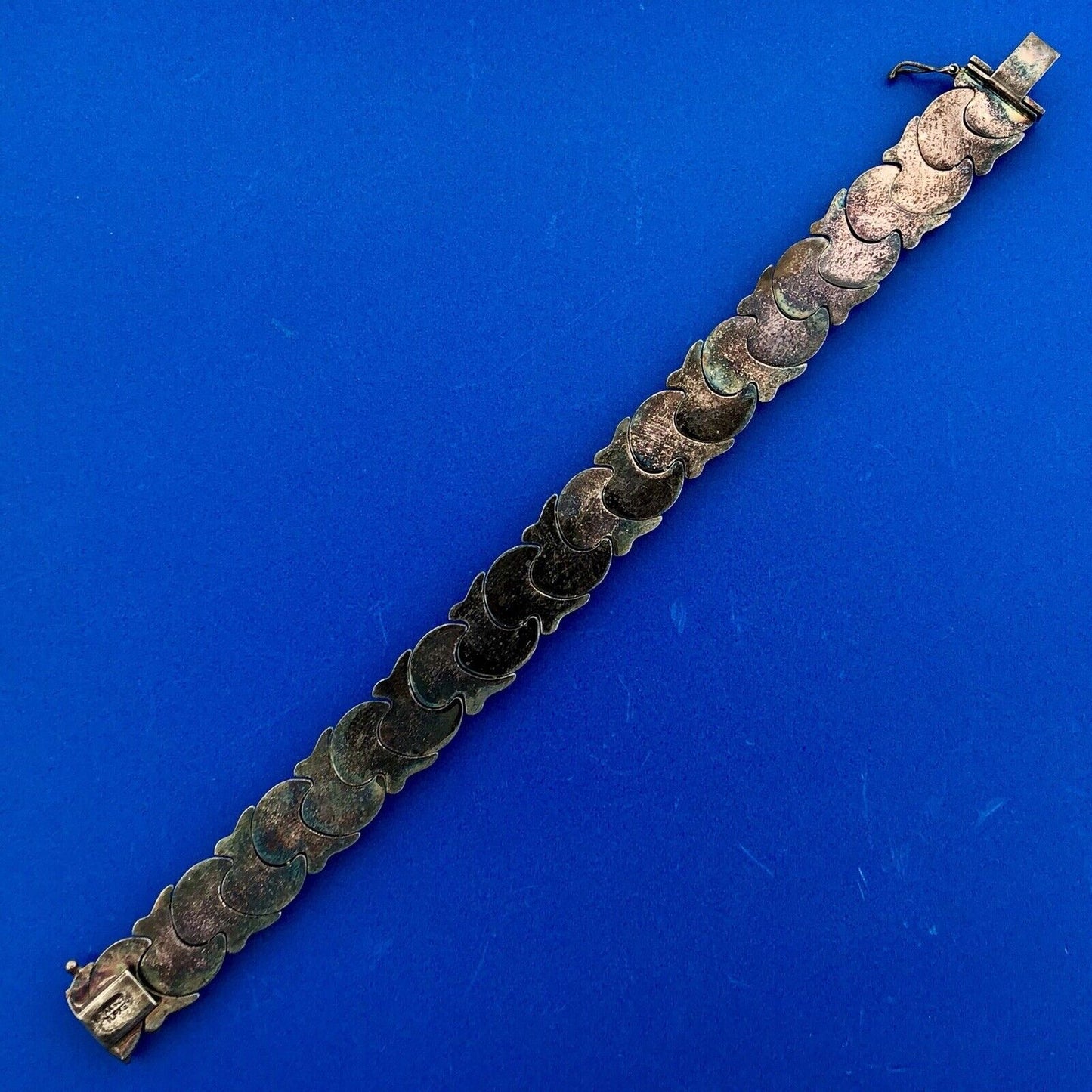 Atasay Kuyumculuk AK Turkey Sterling Silver 925 Florentine Polished Bracelet