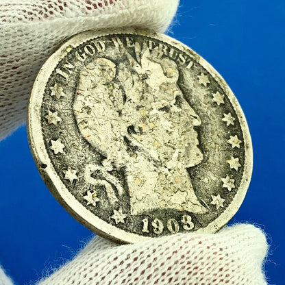 1903 S Silver Barber Half Dollar Better Key Date Rare Scarce San Francisco Coin