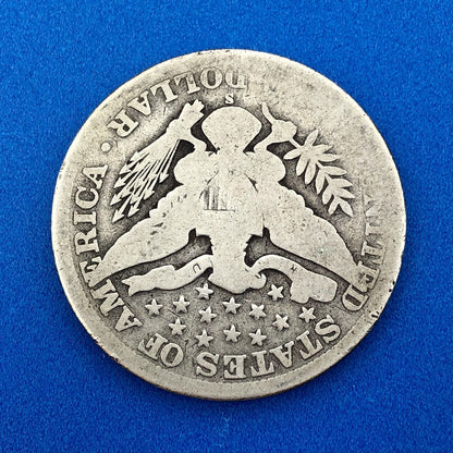 1907 S Silver Barber Half Dollar Better Key Date Rare Scarce San Francisco Coin