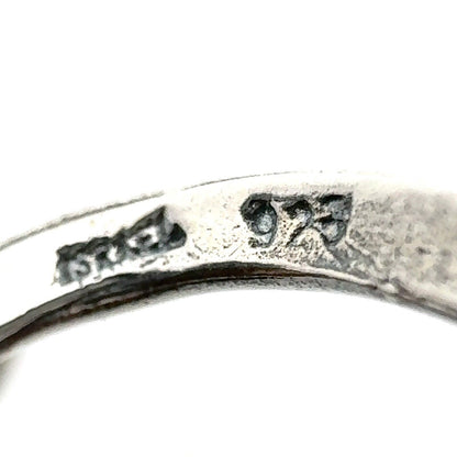 Designer Israel 925 Sterling Silver Cubic Zirconia Crop Circle Dangle Earrings