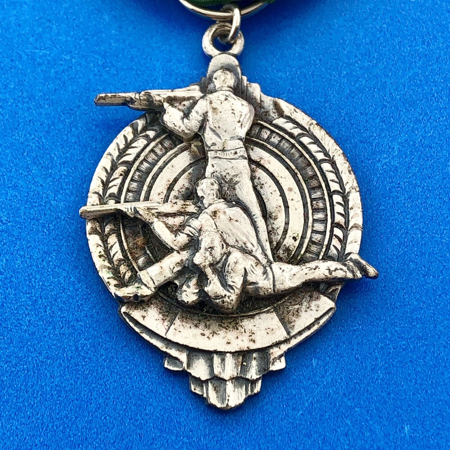 1965 US Coast Guard New Jersey R & P Clubs Sharpshooter Award Ribbon & Medal