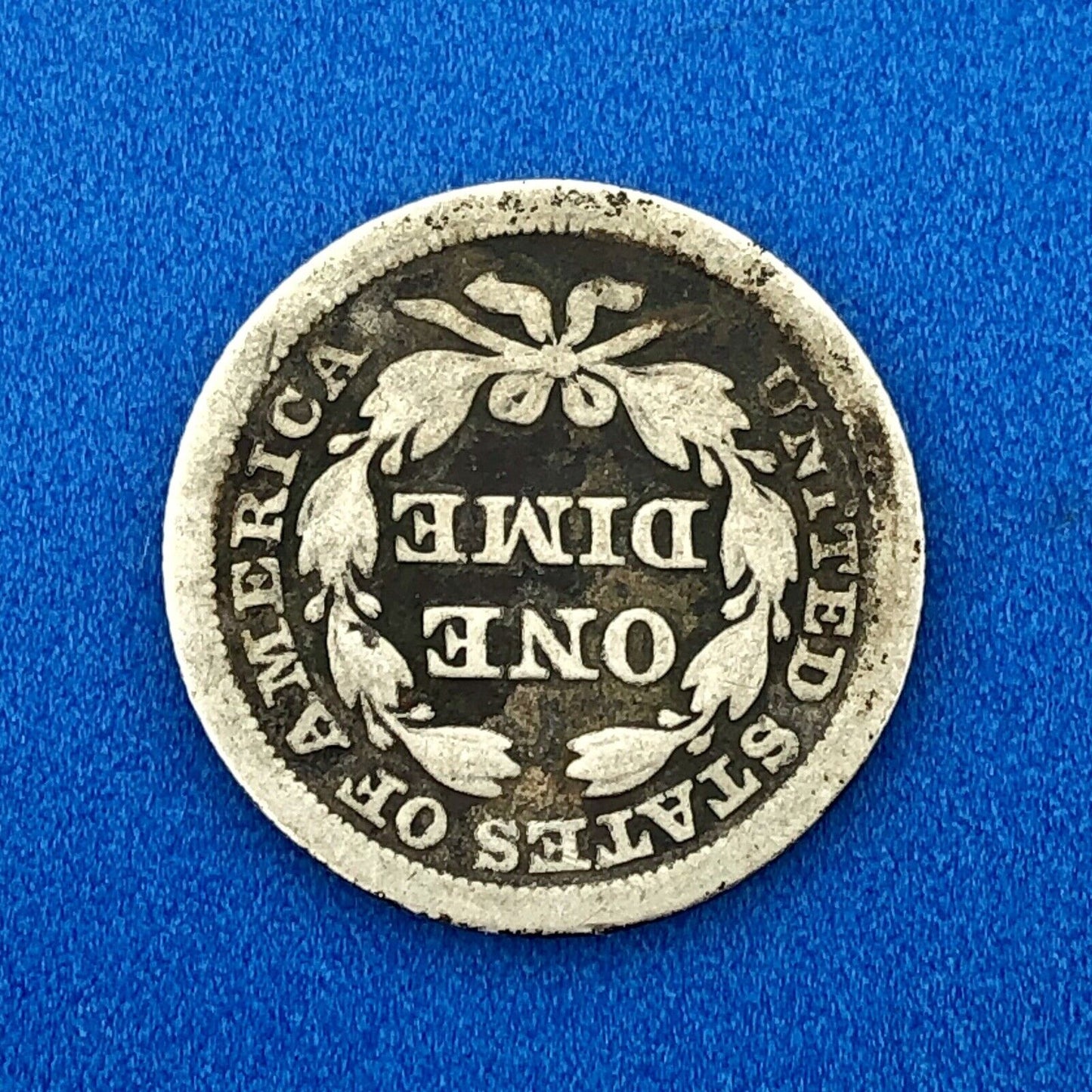 1854 P Seated Liberty Dime Variety 3 Arrows Better Key Philadelphia Type Coin