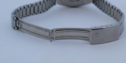 Omega Seamaster Automatic Date Stainless Steel 27mm Blue Dial Vintage Watch