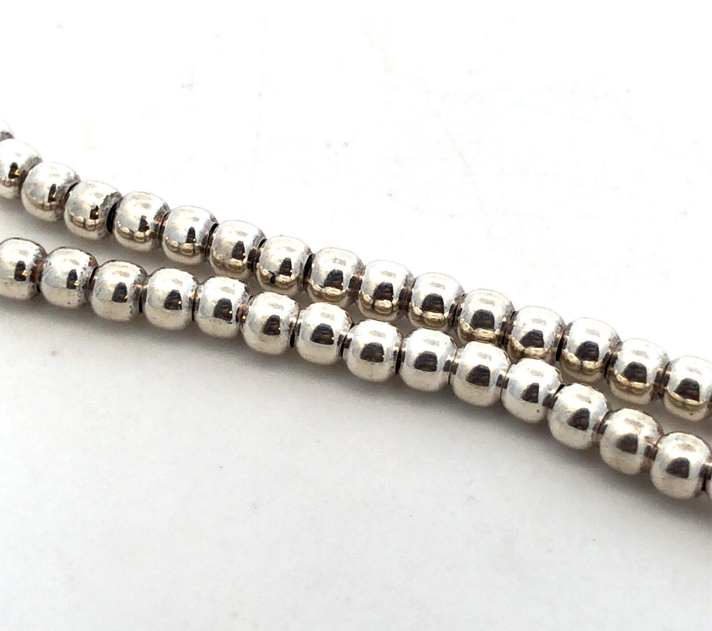 Designer SJC 925 Sterling Silver Beaded Big Sis Sister Sibling Childs Bracelet