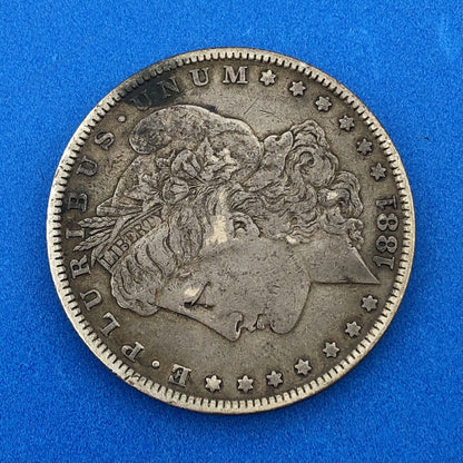 1881 P Morgan Silver Dollar $1 Better Key Rare Philadelphia Mint Coin US 90%