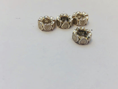 Authentic Pandora Abundance Of Love Silver Spacer Charm 791775EN23 Retired