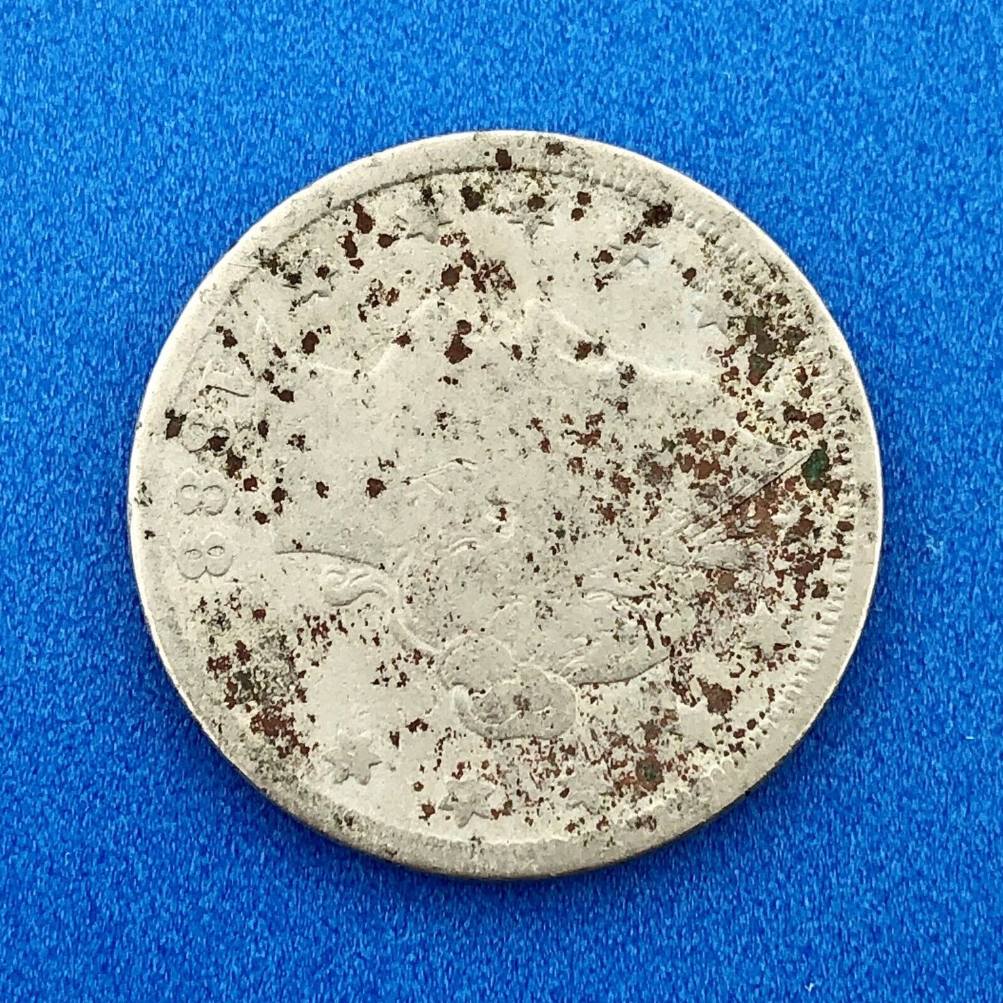 1888 P Liberty Head Nickel Five Cents 5c Better Key Rare Philadelphia Mint Coin