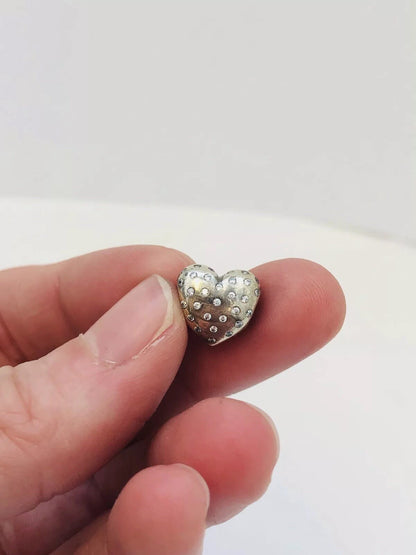 Authentic Pandora 791241CZ Sparkle Of Love Shimmering Heart 925 CZ Bead Charm