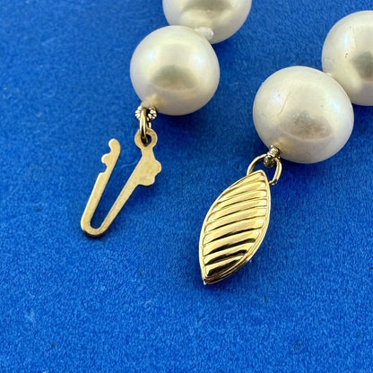 Designer Honora 14K Yellow Gold Hand Knotted Pearl Bead Bracelet