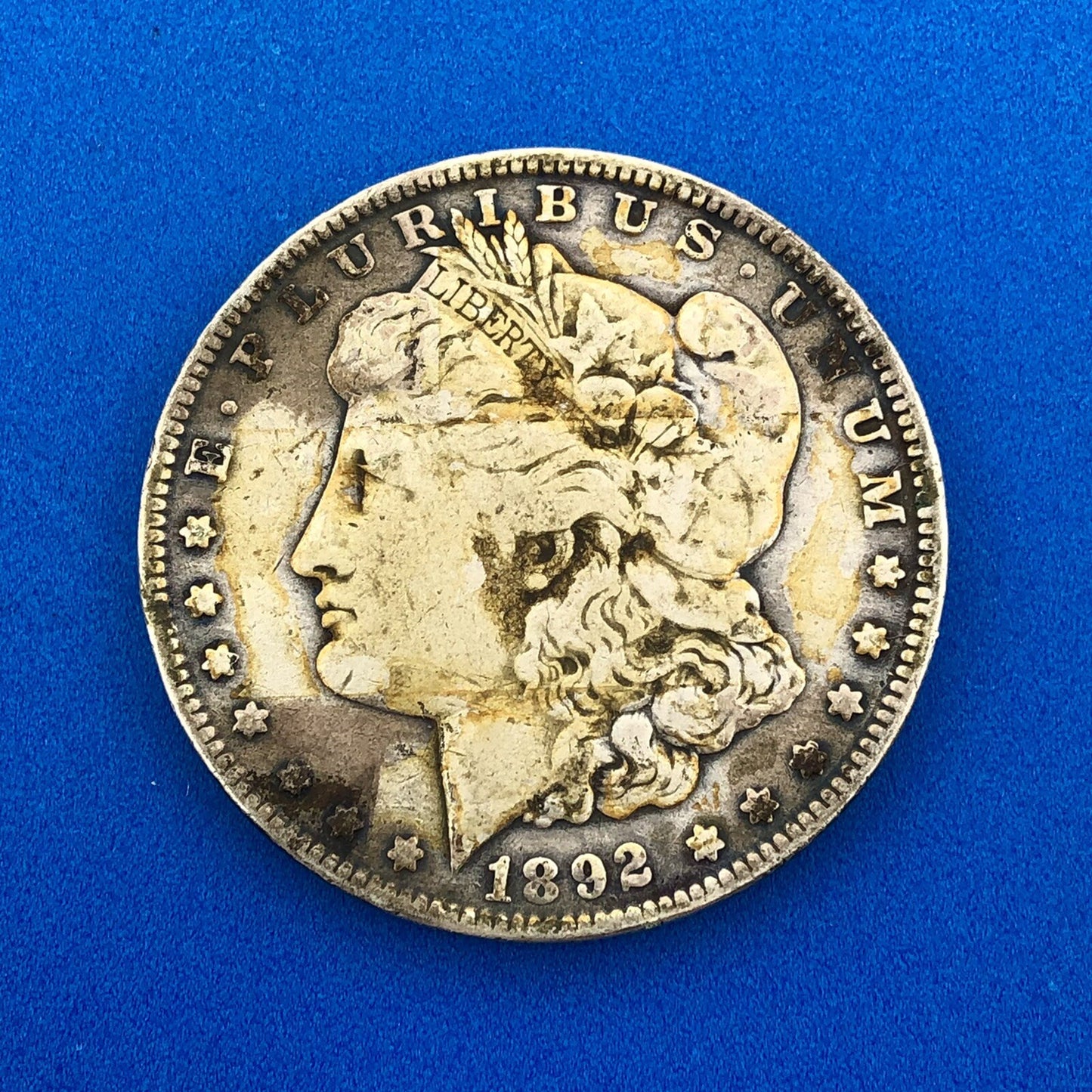 1892 O Morgan Silver Dollar $1 Better Rare Key New Orleans Mint Coin VF