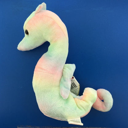 1999 TY Beanie Baby Neon The Seahorse DOB 04-18-1999 Rare Tag Error Mint - 4239