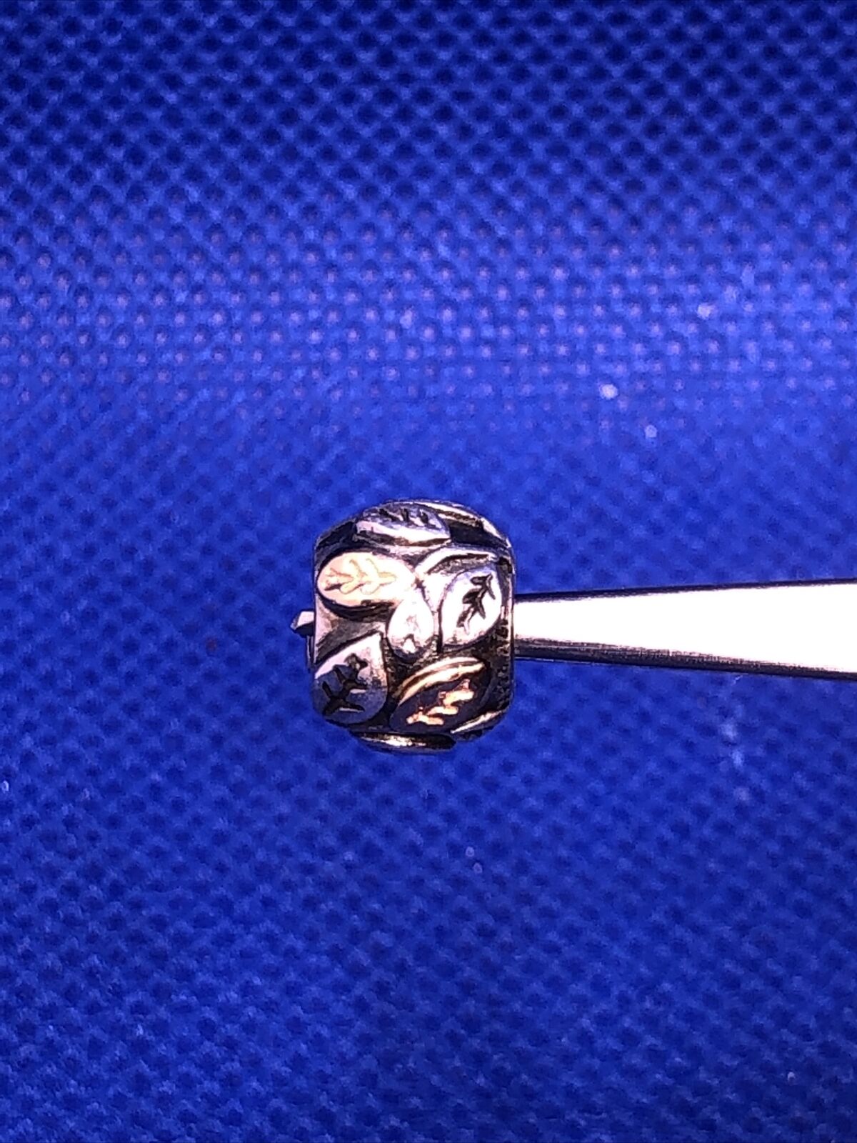 Retired PANDORA ALE 925 Silver 14K Gold Two-Toned Tree of Life Charm 790429