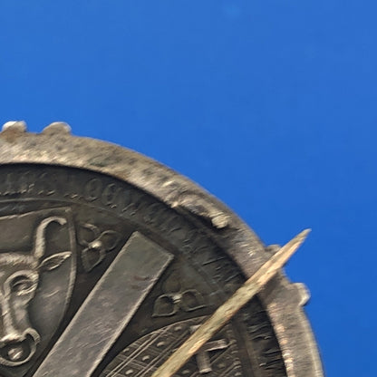 Sterling Silver 925 Battle of Sempach Switzerland 1885 Commemorative Coin Medal