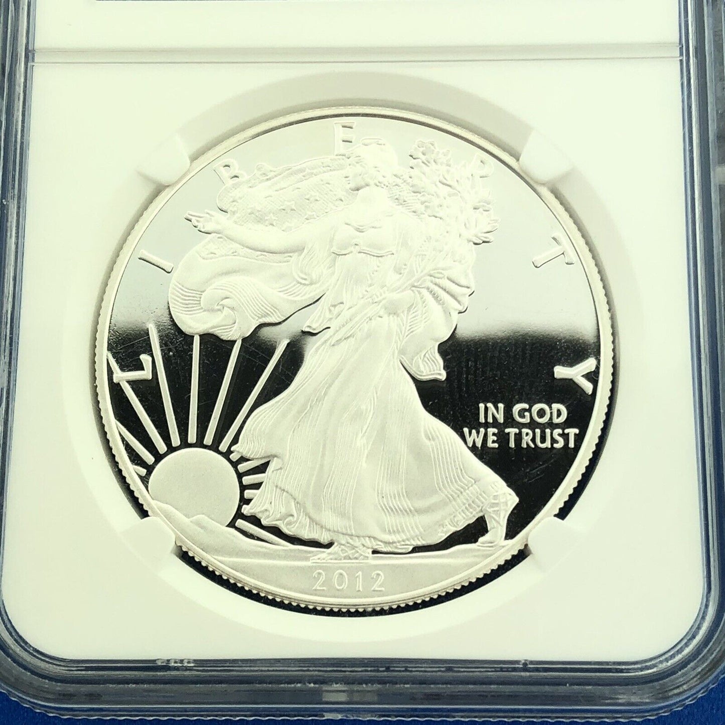 2012 S Proof Silver Eagle 999 Fine Silver NGC PF70 Ultra Cameo Set Early Release