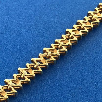 Designer Sterling Silver 925 Vermeil Marquise Cubic Zirconia CZ Tennis Bracelet