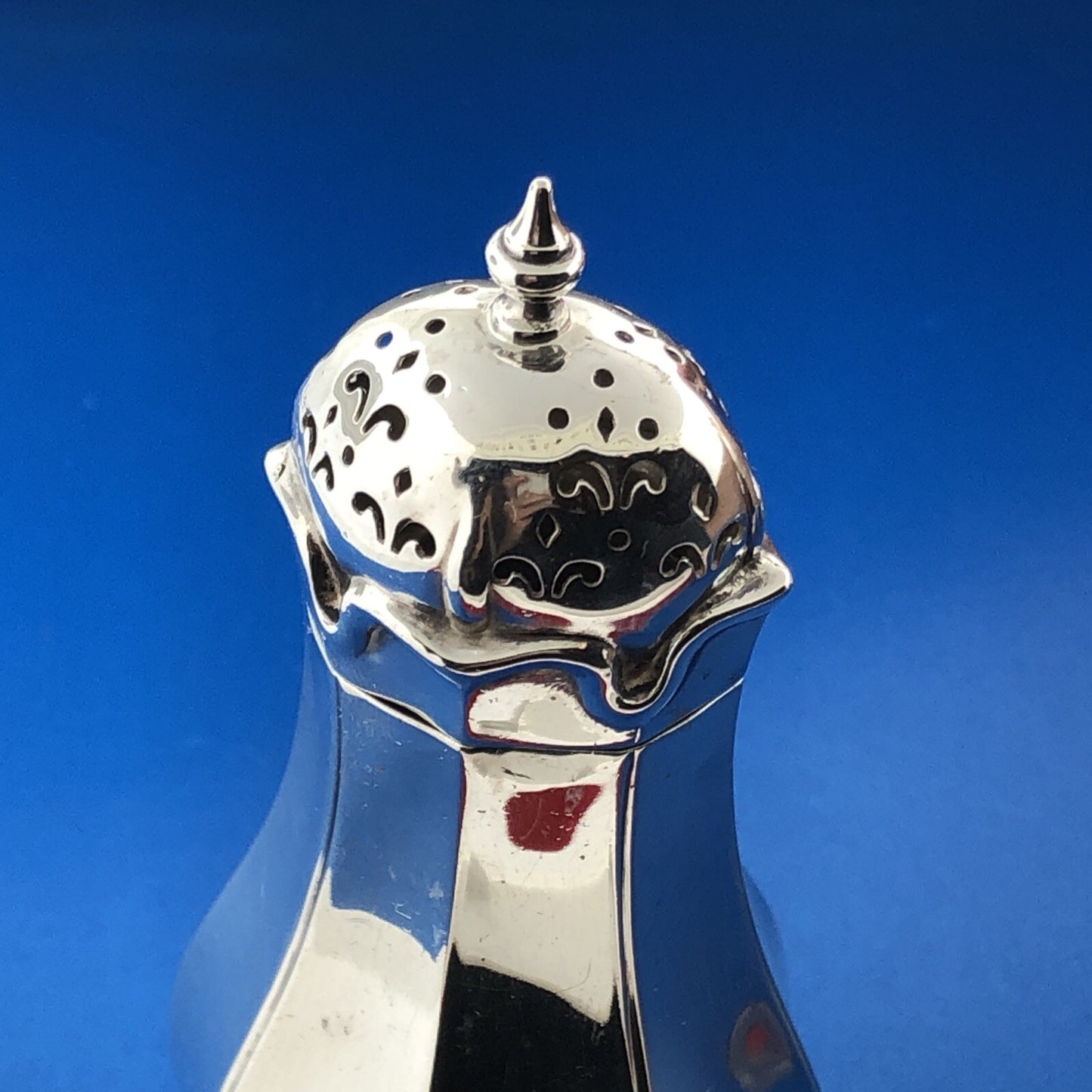 1904 M&B Marston & Bayliss Birmingham Sterling Silver 925 Salt Pepper Shaker Set
