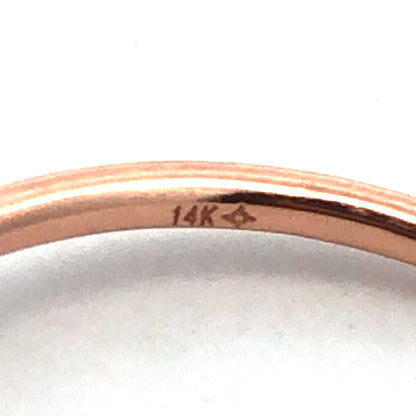 Designer 14K Rose Gold Sapphire Diamond Accented Evil Eye Cocktail Ring