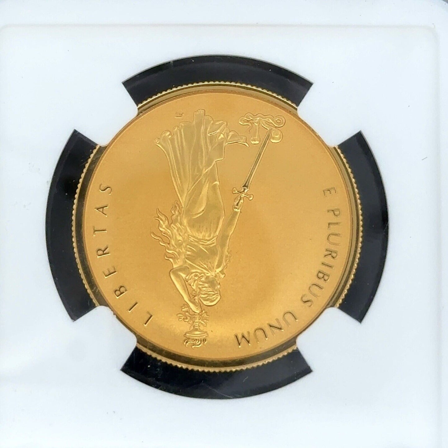 2019 1oz Canada Peace & Liberty High Relief NGC PF70 REV PF Official Gold Medal