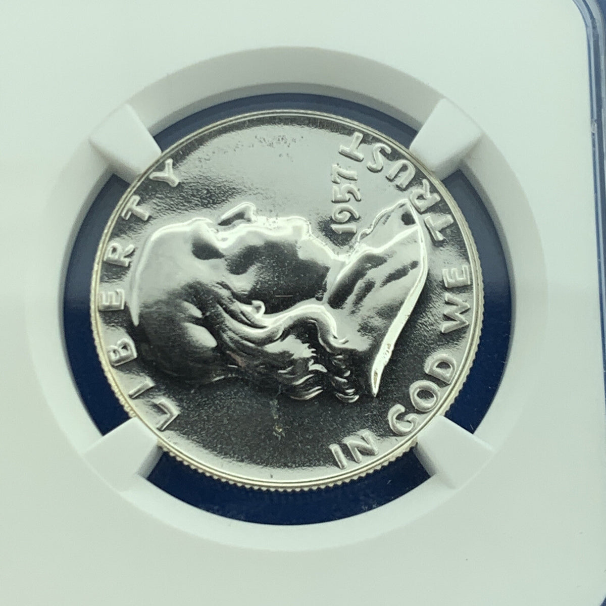 1957 Franklin Silver Proof Half Dollar 50c $.50 Better Key Philadelphia NGC PF67