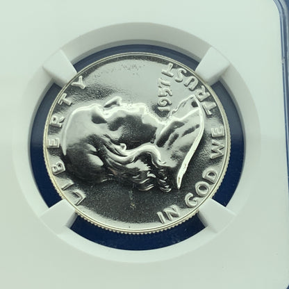 1957 Franklin Silver Proof Half Dollar 50c $.50 Better Key Philadelphia NGC PF67