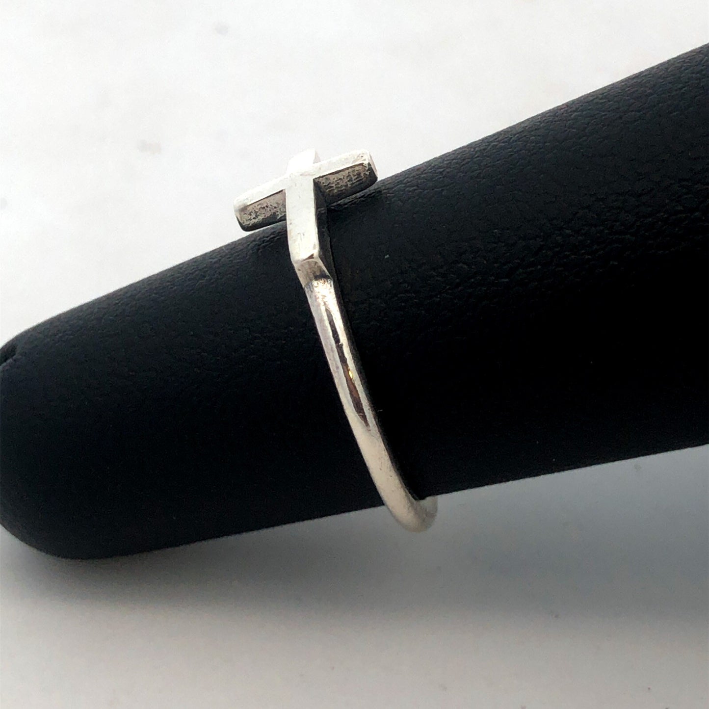 Designer James Avery 925 Sterling Silver Horizon Cross Ring