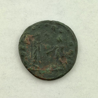 Aurelian A.D. 270-275 Roman Bronze Antoninianus Coin Father of Christmas Coin