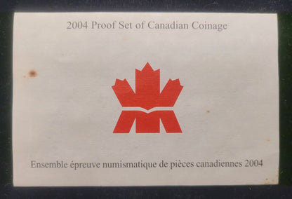 2004 Royal Canadian Mint French Settlement 8-Coin Fine/Sterling Silver Proof Set
