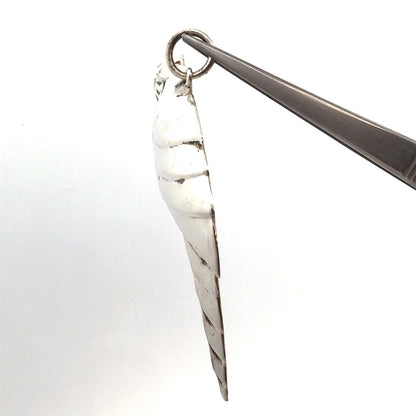 925 Sterling Silver Parrot Macaw Cockatoo Bird Statement Pendant