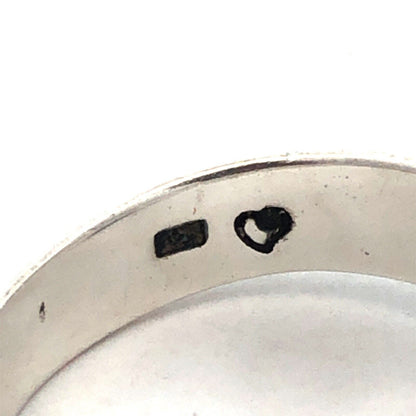 Designer 925 Sterling Silver Round Blue Topaz Solitaire Heart Scroll Ring