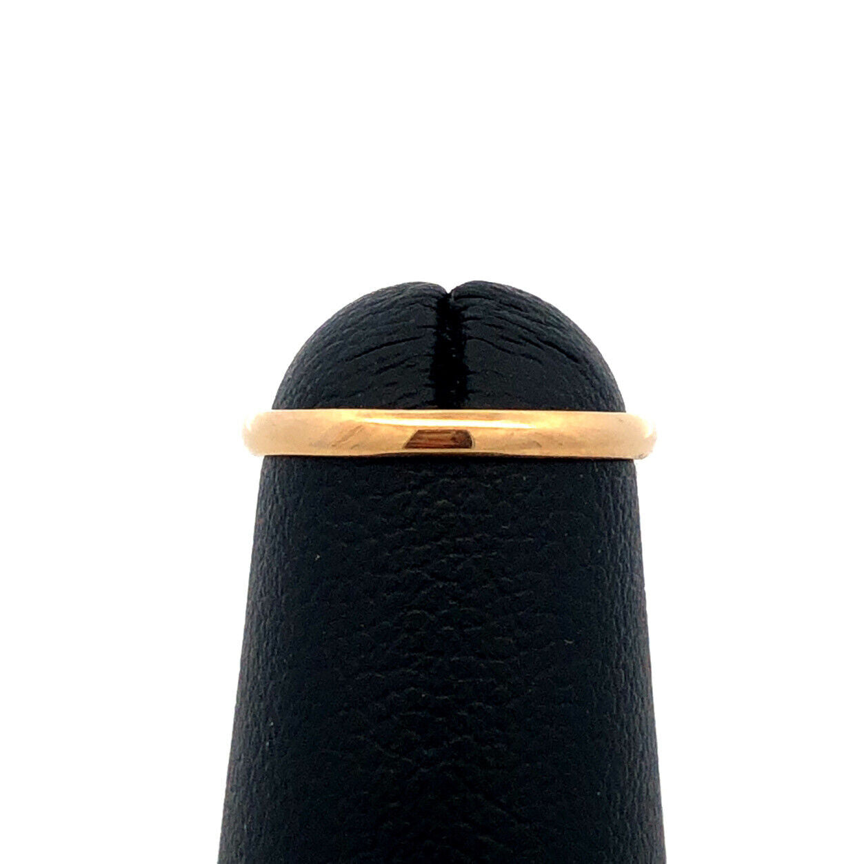 Designer BAB 10K Yellow Gold Childs Simple Stackable Pinky Band Ring