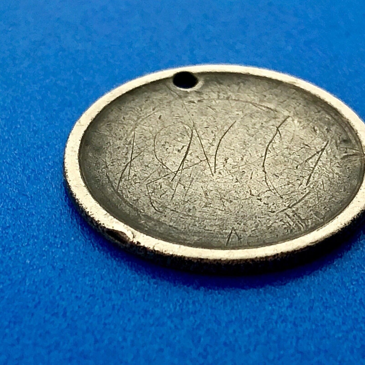 1887 Seated Liberty Silver Dime Love Token Coin Initials