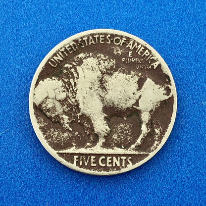 1915 PD Indian Head Buffalo Nickel Key Better Early Issue Date Two Coin Lot