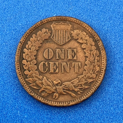 1881 Indian Head One Cent Penny Type 3 Bronze Better Key Philadelphia Coin