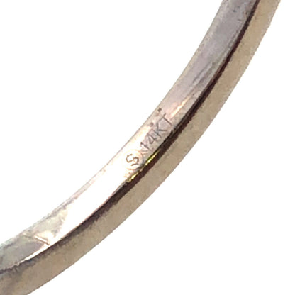 14k White Gold Pave Diamond Wedding Anniversary Eternity Band Ring