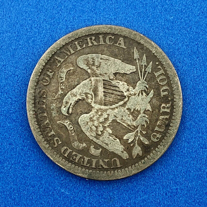 1876 P Silver Liberty Seated Quarter Dollar Type 1 Better Philadelphia Mint Coin