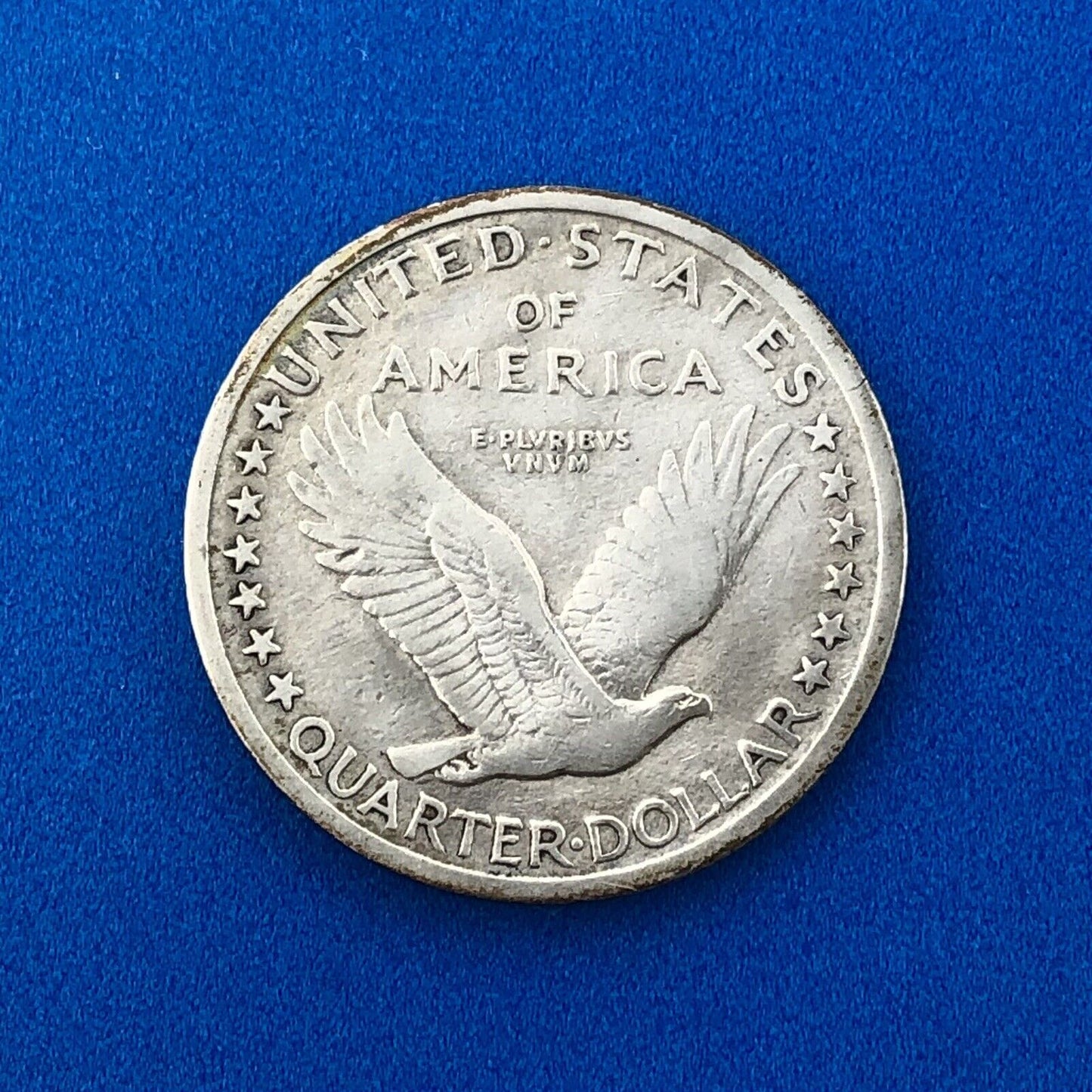 1917 P Standing Liberty Silver Quarter 25c Type 1 Philadelphia VF/XF Details