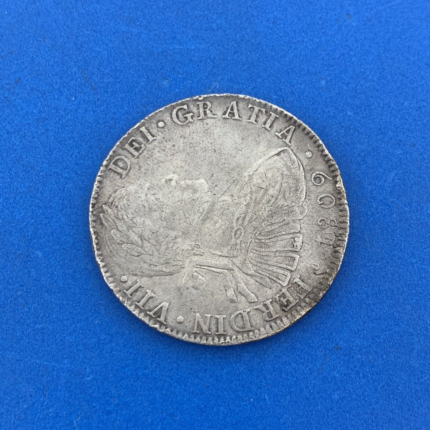 1809 Mo Mexico City 8 Reales Key Better Date .903 Silver Mexico Coin