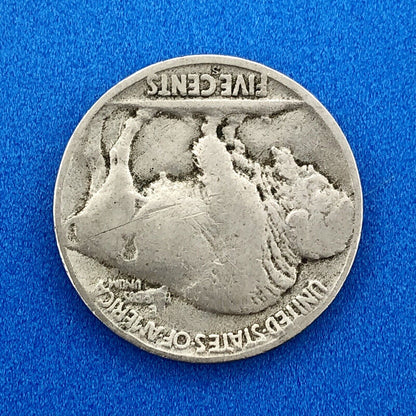 1918 S Indian Head Buffalo Nickel Better Key Scarce San Francisco Mint Coin
