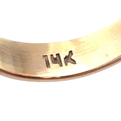 14K Yellow Gold Lab Created Oval Purple Sapphire Statement Cocktail Ring