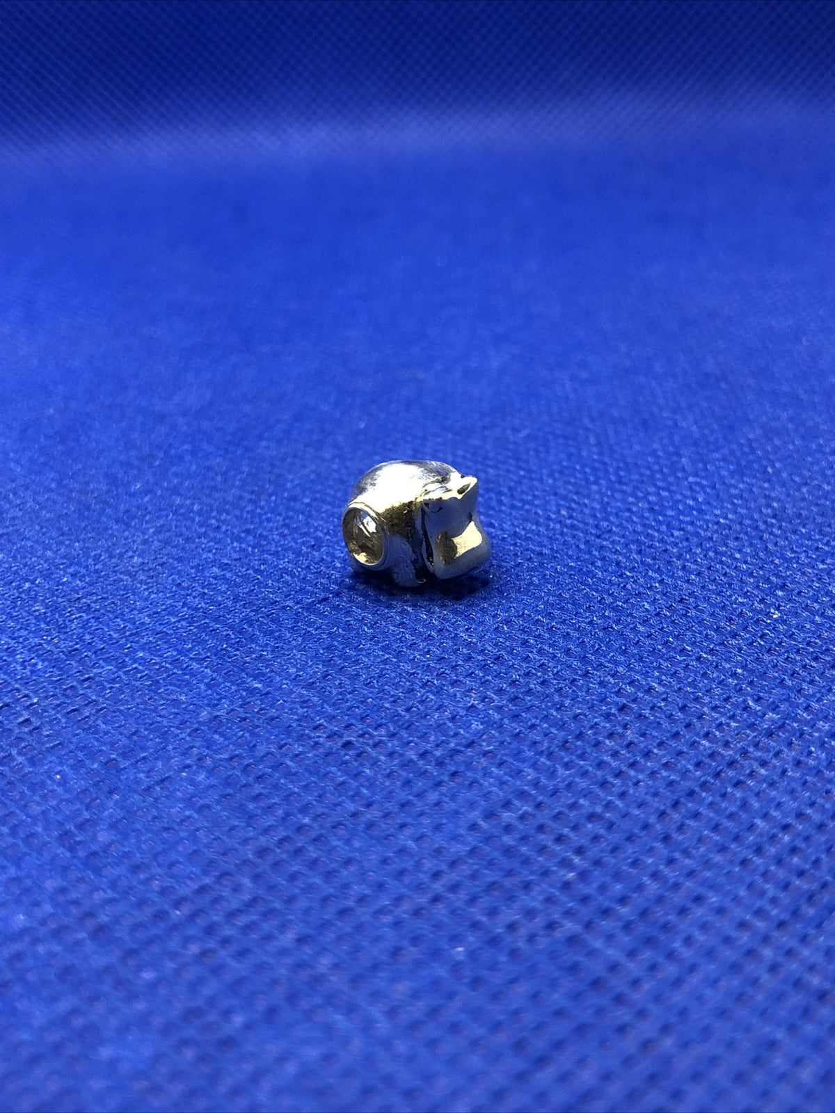 Authentic KALIA 925 Sterling Silver Hippopotamus Hippo Zoo Slide Bracelet Charm